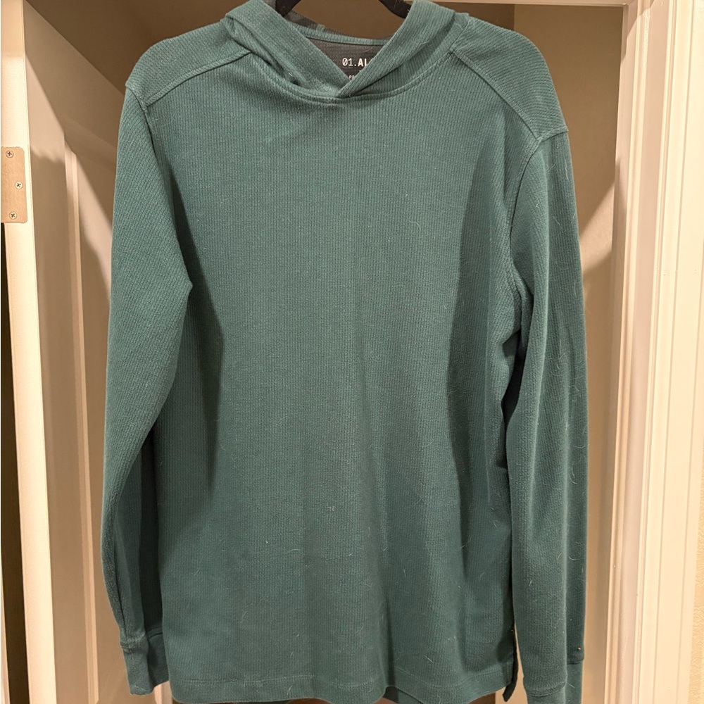 Teal Hoodie Sweatshirt